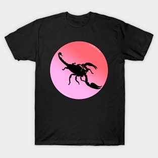 Scorpion Light Pink/Dark Pink Gradient T-Shirt